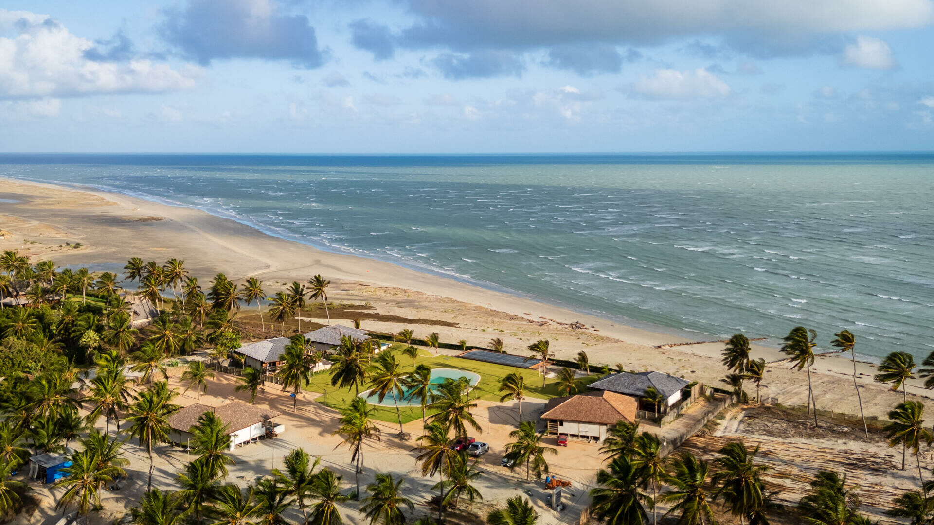 Imagem de Luxuoso bangalô em condomínio à beira mar na Ilha do Guajiru - Casa Suíça Kite Villas